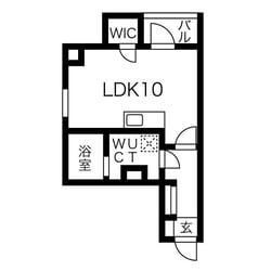 REXII茶屋ヶ坂の物件間取画像